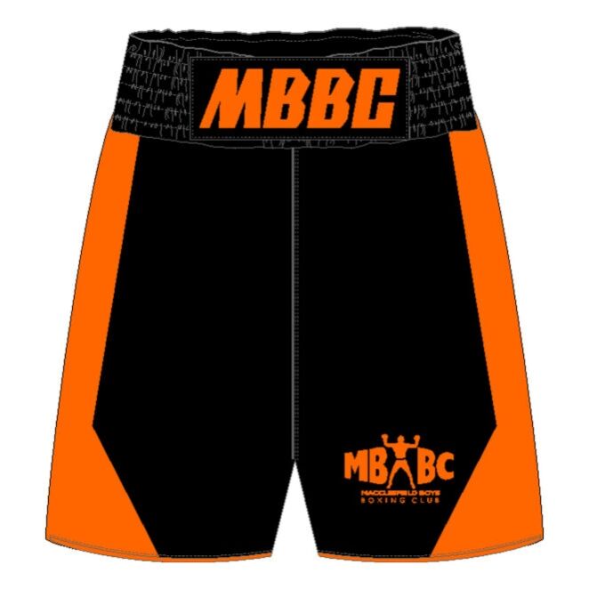 Macclesfield Boxing ABC Shorts - Front