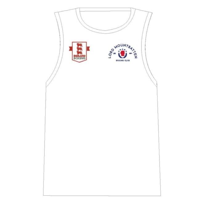 Lord Mountbatten White Vest - Front