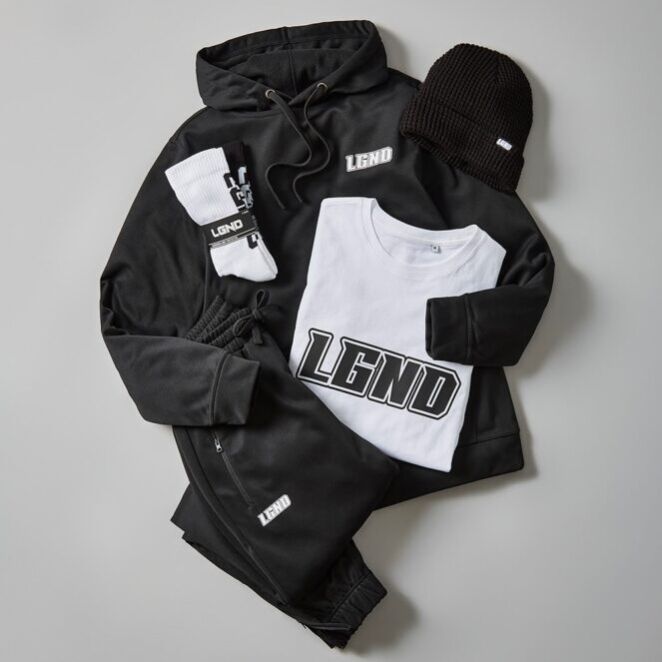 LGND Conquest -Tracksuit, Top, Hat & Socks Conquest Boxers Training Bundle