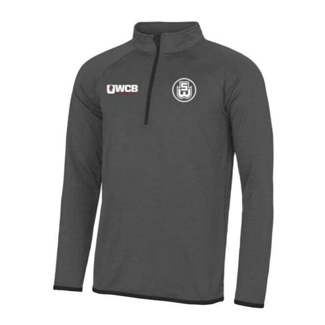 Charcoal Zip Top