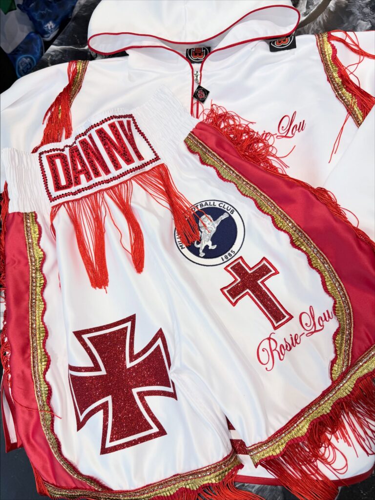 Danny Templar Custom Boxing Kit made by Suzi Wong