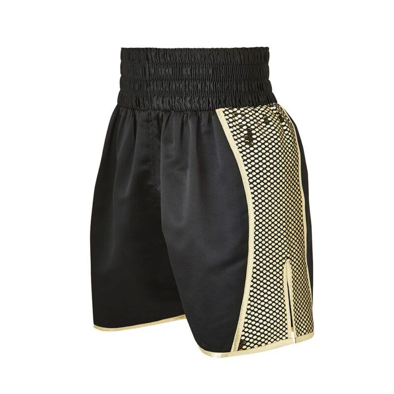 Sparkle Boxing Shorts Gold Black and Gold Sparkle Boxing Shorts