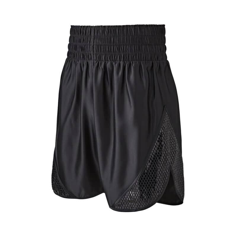 Suzi Wong shorts black sequin front Destroyer Boxing Shorts