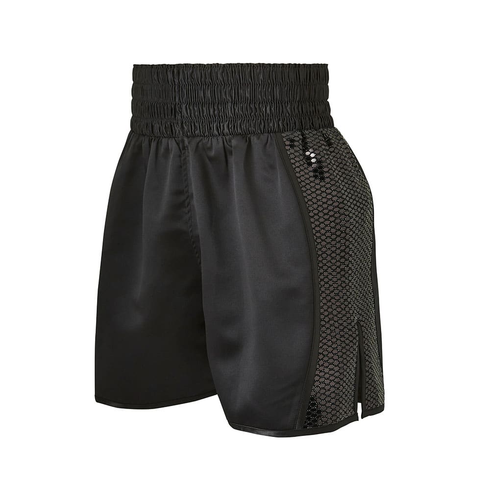 ★ESCSTUDIO★wrinkle boxing shorts(black)★正規品/直送料込 Lizzie Female Boxing Shorts | KO Studio