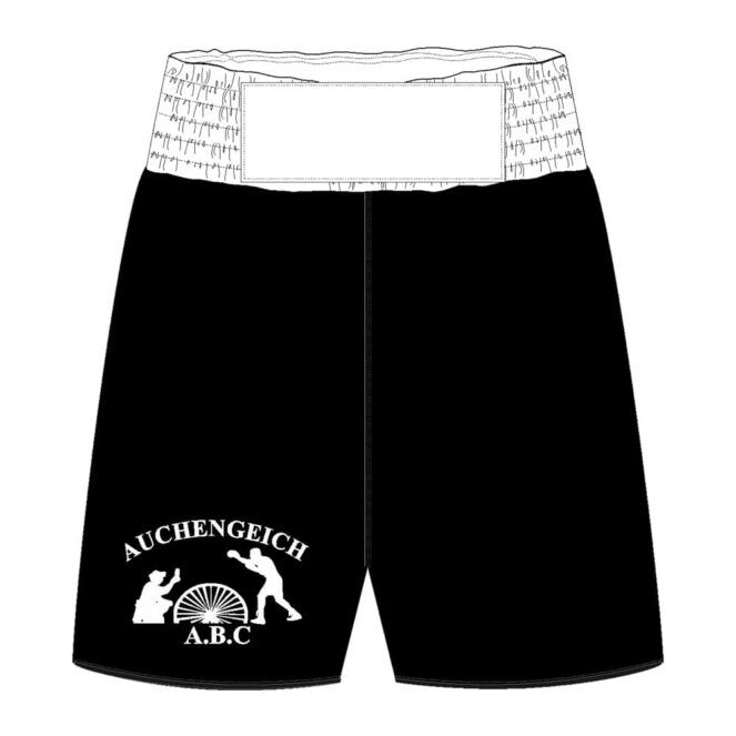 Auchengeich Boxing Club Short - Front