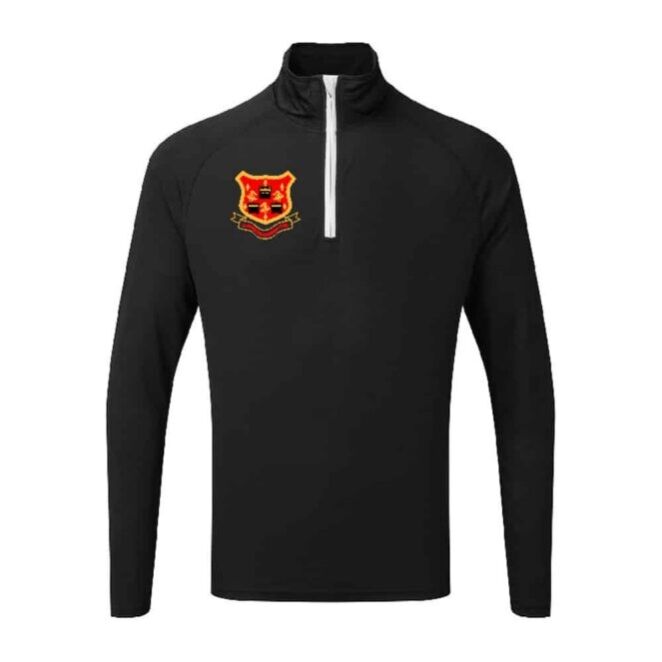 Llantwit Major ABC Zip Top - Front Llantwit Major ABC Zip Top - Front