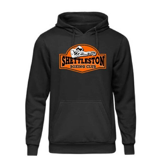 Shettleston ABC Boxing Hoodie - Front Shettleston ABC Boxing Hoodie Front