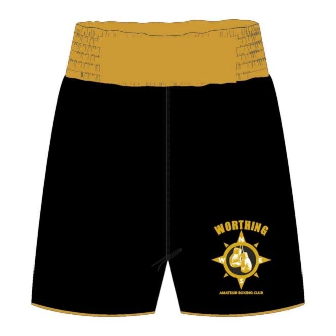 Worthing ABC Boxing Short - Front Worthing ABC Boxing Short - Front