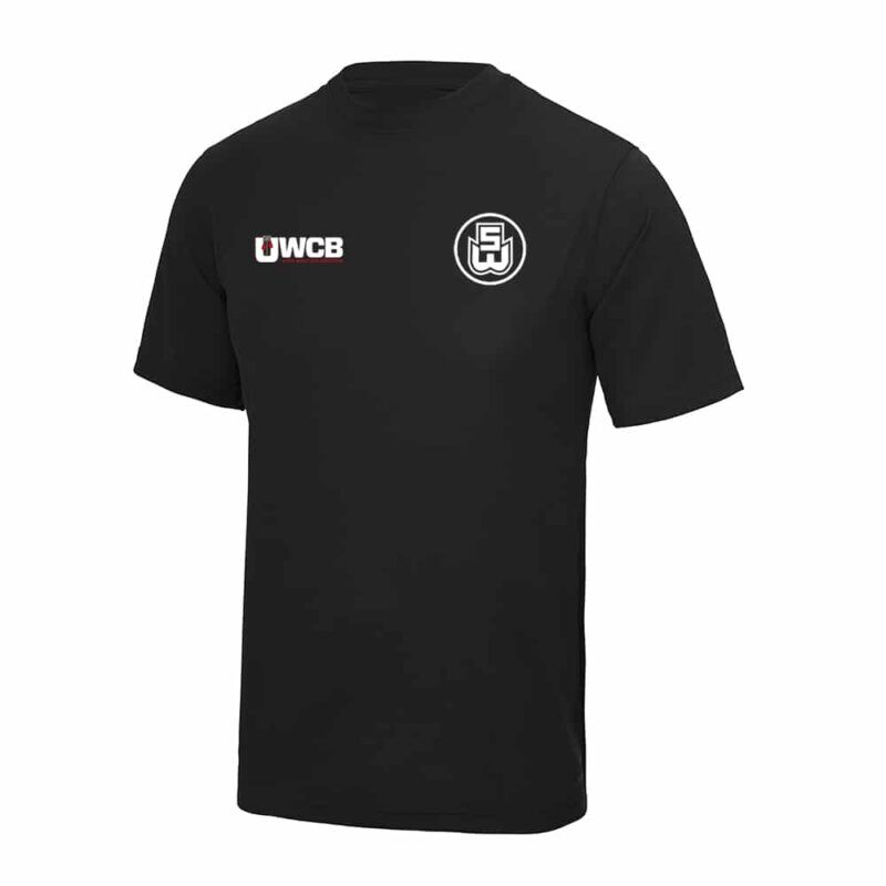 UWCB x Suzi Wong Black Dri Fit Training T-Shirt
