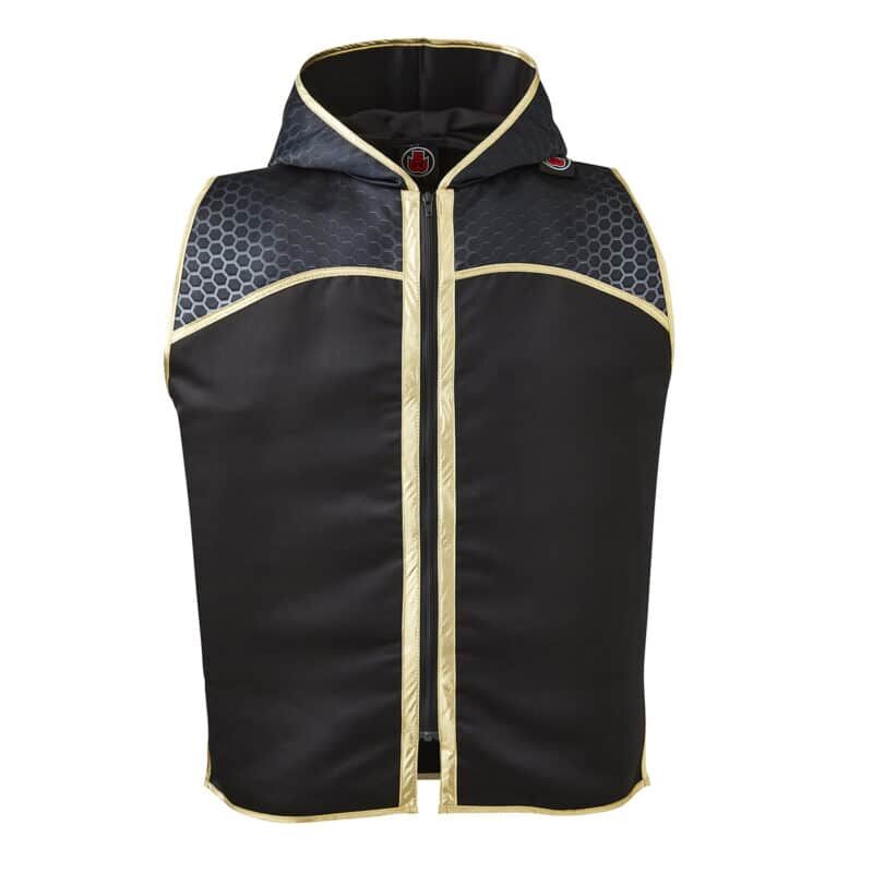 Suzi Wong Lightning Hex Ring Jacket Black & Gold