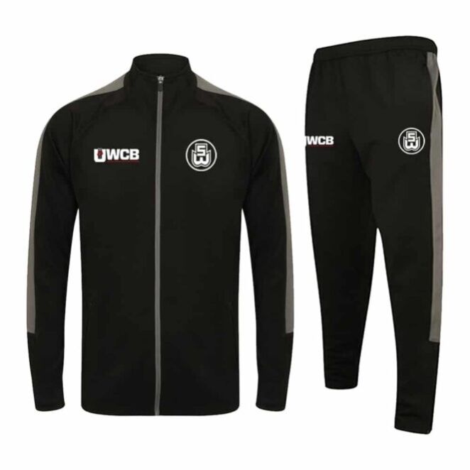 Black Tracksuit Set