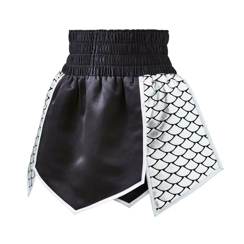 Mermaid Shine Fish Scale Gladiator Boxing Shorts