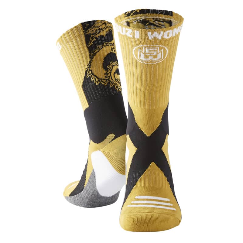 Limited Edition Boxing Socks Skulls Gold and Black Limited Edition Boxing Socks Skulls Gold and Black