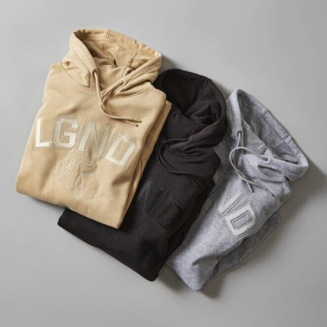 LGND - Grey Hoody, Beige Hoody, Black Hoody-square